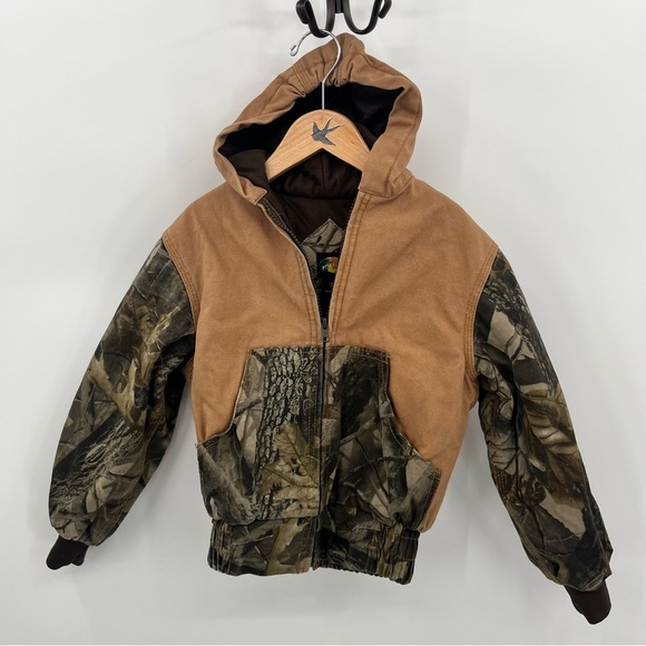 Bass Pro Shops Other - Bass Pro Shops 3 T Hunting Outdoor Hiking Camo Hooded Jacket